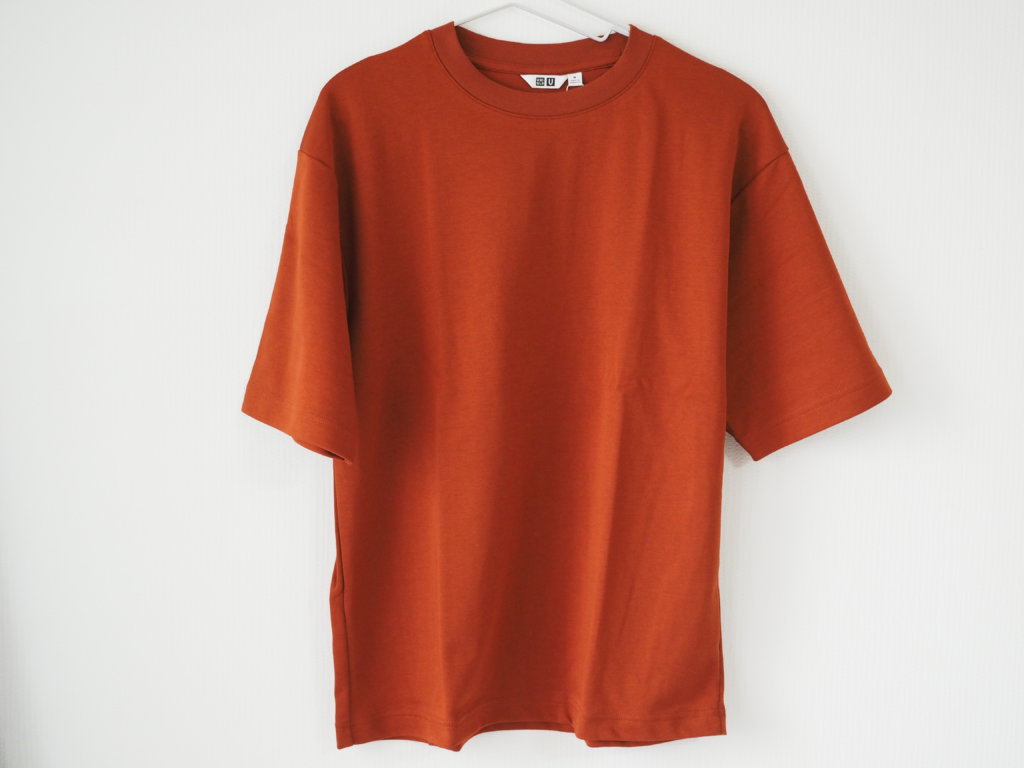 [レビュー]ユニクロUのエアリズムコットンオーバーサイズTシャツが春~秋までいい感じ